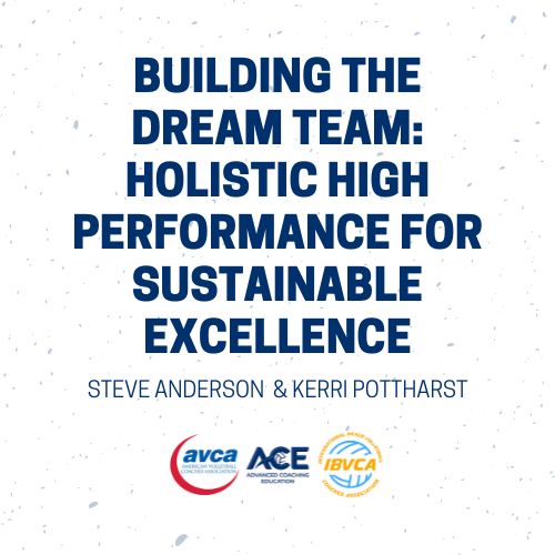 Beach ACE Masterclass: Building the Dream Team - Holistic High Performance for Sustainable Excellence